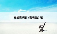 破解赛孚耐(赛孚耐公司)