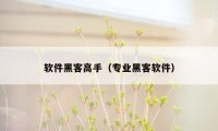 软件黑客高手（专业黑客软件）