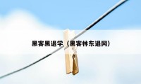 黑客黑退学(黑客林东退网)