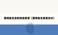 赛博朋克击败网络黑客(赛博朋克黑客技术)