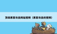 顶级黑客攻击网站视频（黑客攻击的视频）