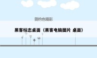 黑客标志桌面（黑客电脑图片 桌面）