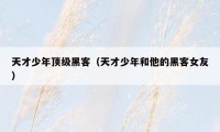 天才少年顶级黑客（天才少年和他的黑客女友）
