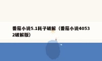 番茄小说5.1耗子破解（番茄小说40532破解版）
