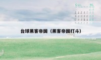 台球黑客帝国（黑客帝国打斗）