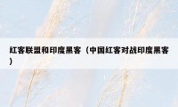 红客联盟和印度黑客（中国红客对战印度黑客）