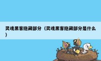 灵魂黑客隐藏部分(灵魂黑客隐藏部分是什么)