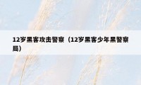 12岁黑客攻击警察(12岁黑客少年黑警察局)