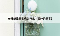 老外都是黑客吗为什么(国外的黑客)
