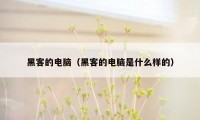 黑客的电脑(黑客的电脑是什么样的)