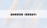 狙响黑客家族（黑客狙击手）